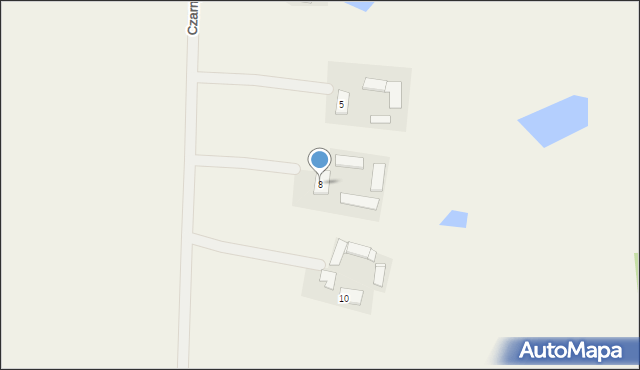 Czarny Las, Czarny Las, 8, mapa Czarny Las