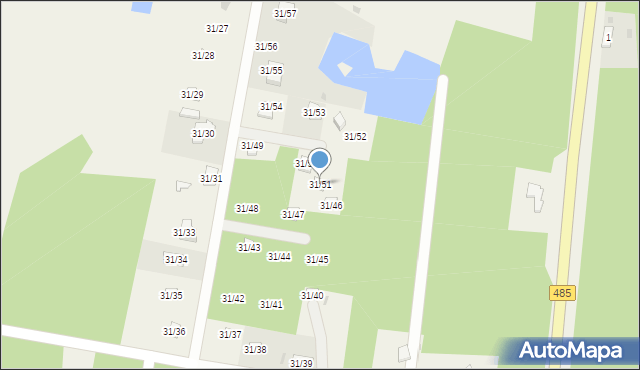 Czarny Las, Czarny Las, 31/51, mapa Czarny Las