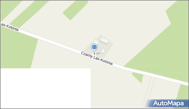 Czarny Las, Czarny Las-Kolonia, 5, mapa Czarny Las