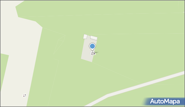 Czarny Las, Czarny Las, 12a, mapa Czarny Las