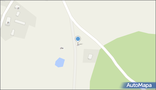 Czarnylas, Czarnylas, 23, mapa Czarnylas