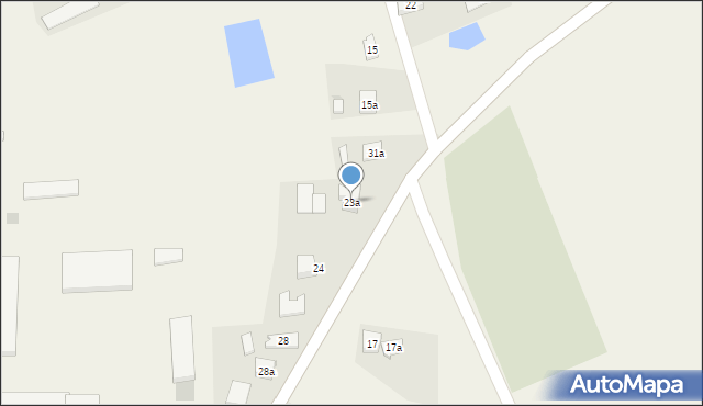 Czarnylas, Czarnylas, 23a, mapa Czarnylas