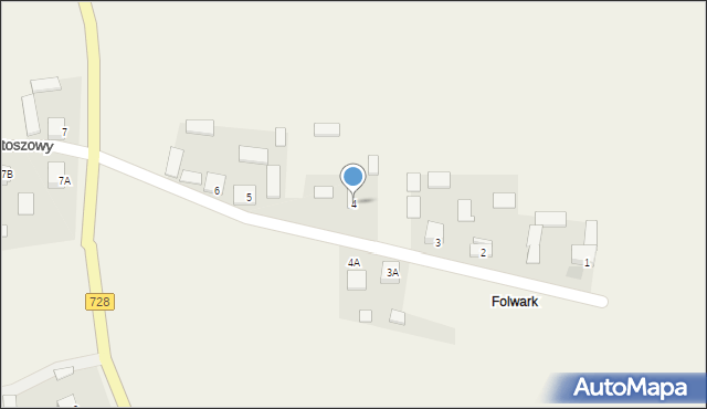 Czartoszowy, Czartoszowy, 4, mapa Czartoszowy