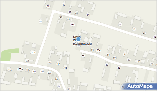Czartowczyk, Czartowczyk, 54, mapa Czartowczyk