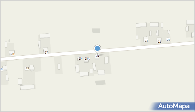 Czartowiec-Kolonia, Czartowiec-Kolonia, 24, mapa Czartowiec-Kolonia