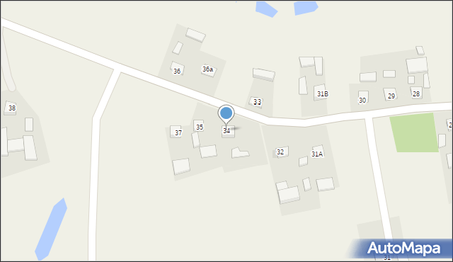 Czarzyzna, Czarzyzna, 34, mapa Czarzyzna