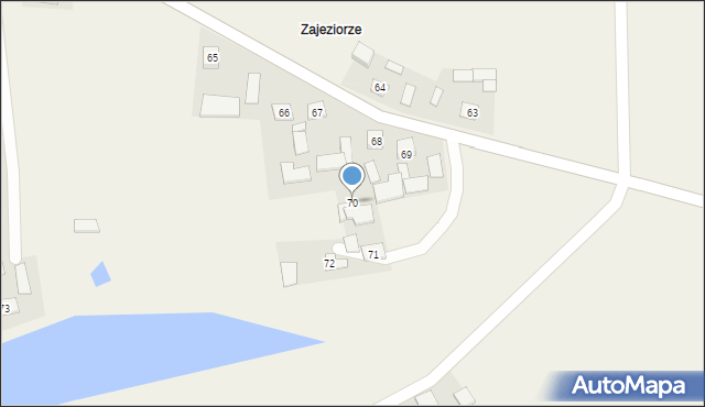 Czarzyzna, Czarzyzna, 70, mapa Czarzyzna