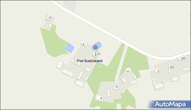 Czarzyzna, Czarzyzna, 8, mapa Czarzyzna