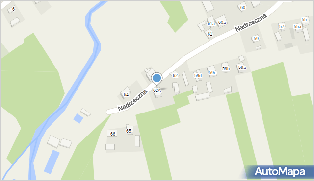 Cząstków, Cząstków, 62A, mapa Cząstków