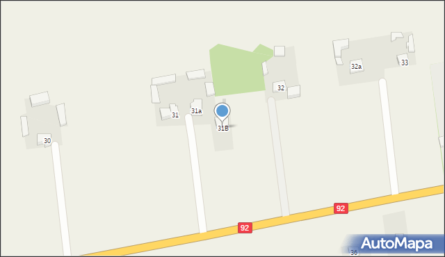 Cząstków, Cząstków, 31B, mapa Cząstków
