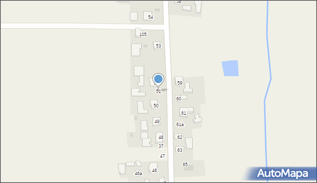Cząstkowice, Cząstkowice, 51, mapa Cząstkowice