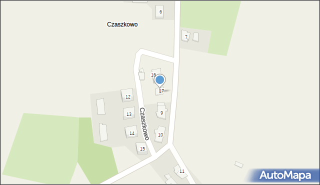 Czaszkowo, Czaszkowo, 8, mapa Czaszkowo