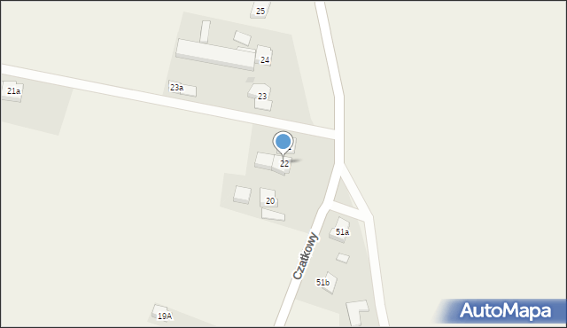 Czatkowy, Czatkowy, 22, mapa Czatkowy