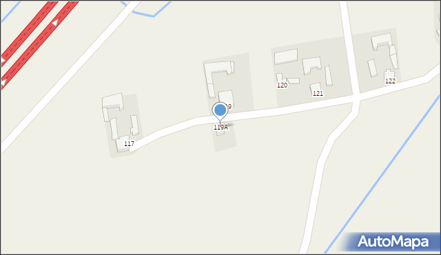 Czatolin, Czatolin, 119A, mapa Czatolin