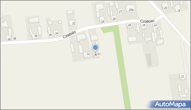 Czatolin, Czatolin, 30, mapa Czatolin