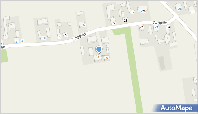 Czatolin, Czatolin, 31, mapa Czatolin