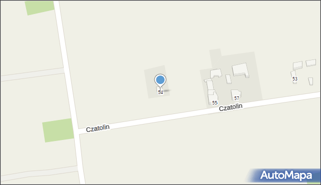 Czatolin, Czatolin, 54, mapa Czatolin