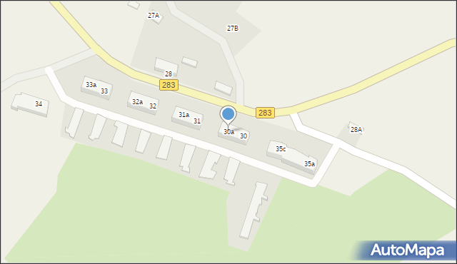 Czciradz, Czciradz, 30a, mapa Czciradz