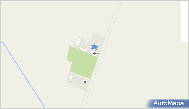 Czeberaki, Czeberaki, 56, mapa Czeberaki