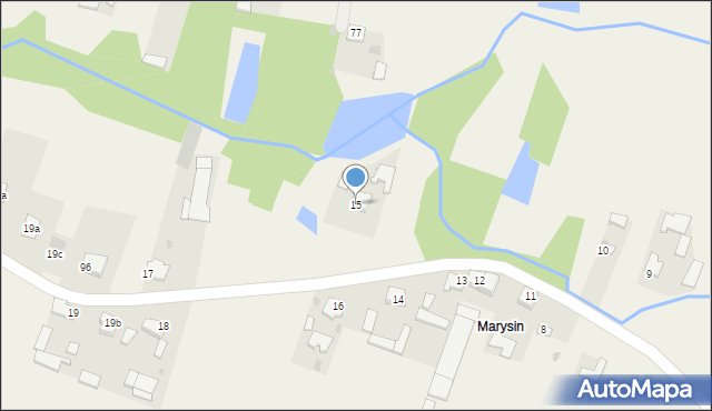 Czechów, Czechów, 15, mapa Czechów