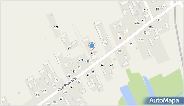 Czechów Kąt, Czechów Kąt, 41, mapa Czechów Kąt