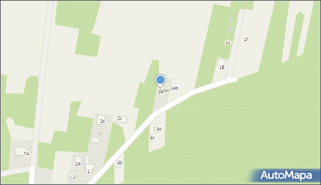 Czekaj, Czekaj, 1A, mapa Czekaj