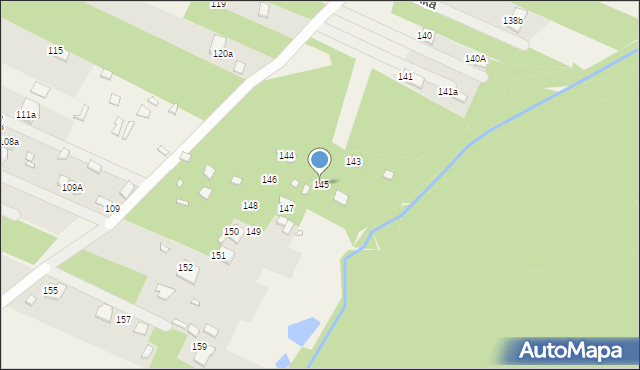 Czekanka, Czekanka, 145, mapa Czekanka