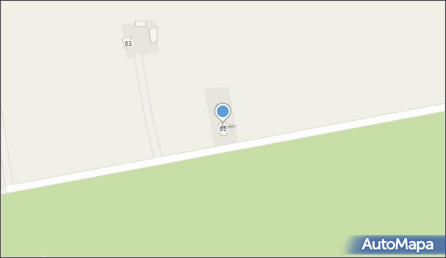 Czekanów, Czekanów, 65, mapa Czekanów