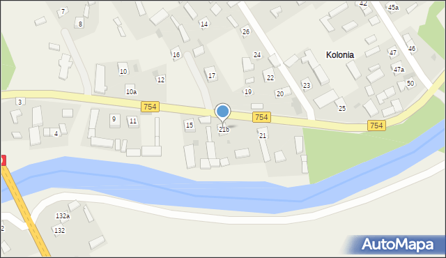 Czekarzewice Pierwsze, Czekarzewice Pierwsze, 21b, mapa Czekarzewice Pierwsze