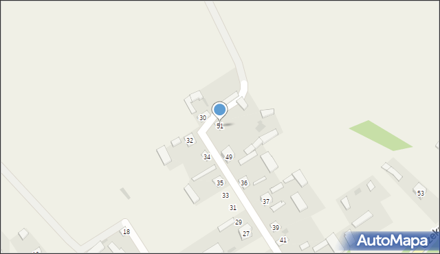 Czekarzewice Pierwsze, Czekarzewice Pierwsze, 51, mapa Czekarzewice Pierwsze
