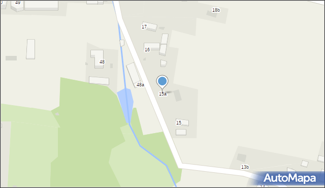 Czeladź Wielka, Czeladź Wielka, 15a, mapa Czeladź Wielka