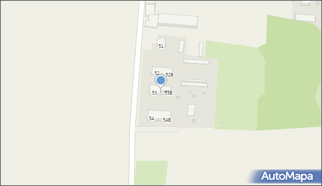 Czeladź Wielka, Czeladź Wielka, 53A, mapa Czeladź Wielka