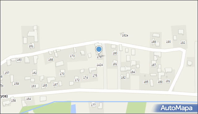 Czelatyce, Czelatyce, 179, mapa Czelatyce