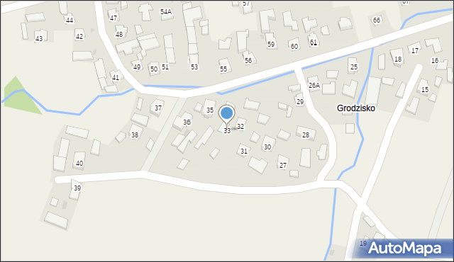 Czelatyce, Czelatyce, 33, mapa Czelatyce