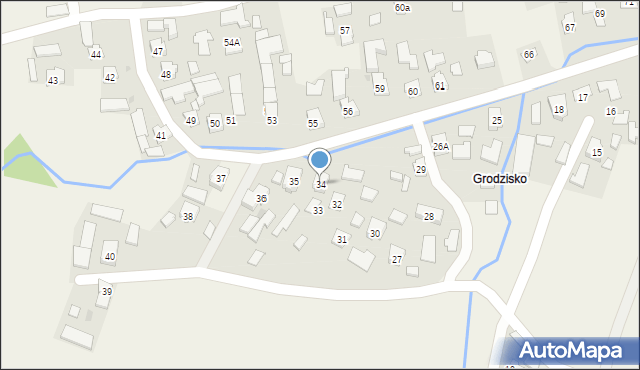 Czelatyce, Czelatyce, 34, mapa Czelatyce