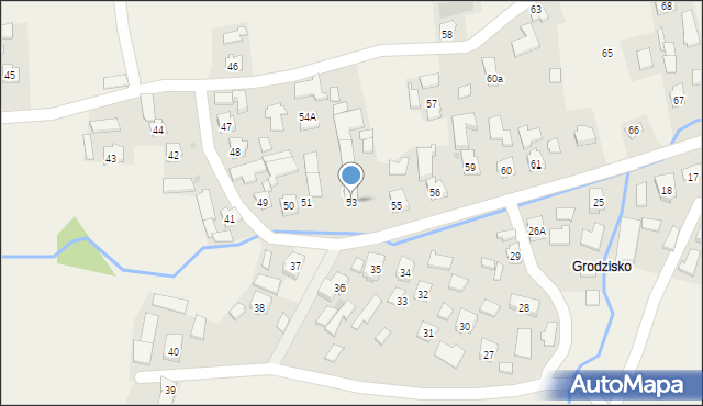 Czelatyce, Czelatyce, 53, mapa Czelatyce
