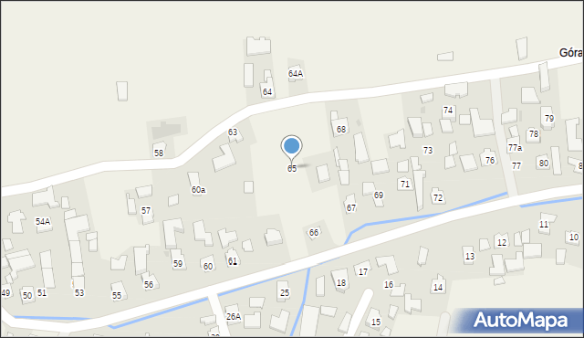 Czelatyce, Czelatyce, 65, mapa Czelatyce