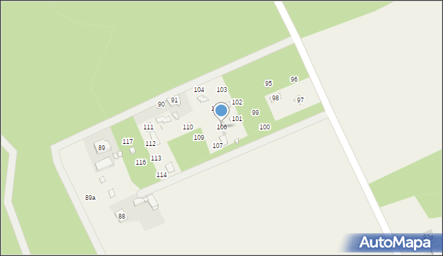 Czempisz, Czempisz, 106, mapa Czempisz