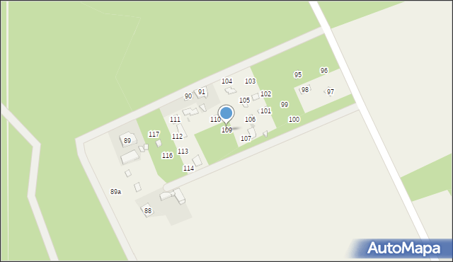 Czempisz, Czempisz, 109, mapa Czempisz