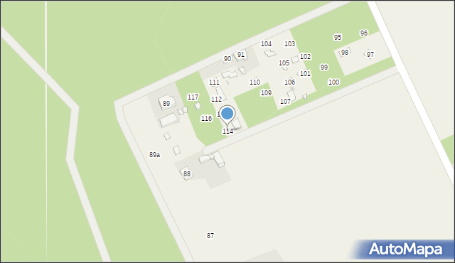 Czempisz, Czempisz, 114, mapa Czempisz