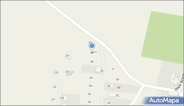 Czepino, Czepino, 8R, mapa Czepino