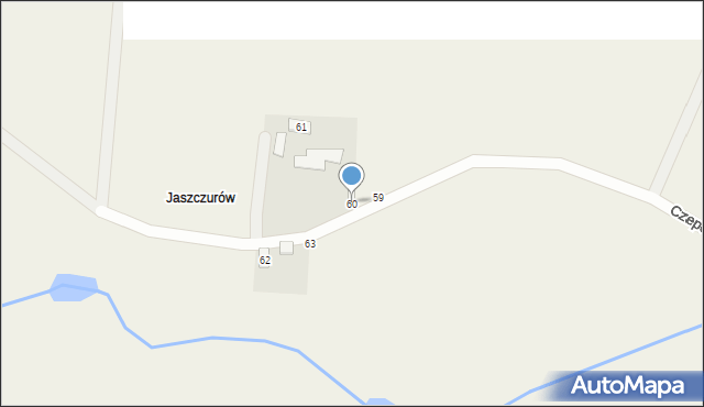 Czepów, Czepów, 60, mapa Czepów