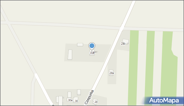 Czepurka, Czepurka, 31B, mapa Czepurka
