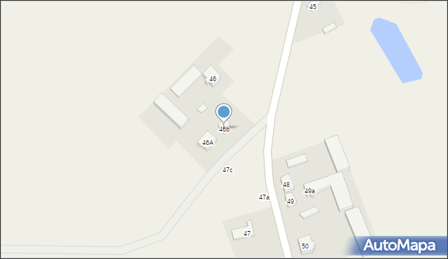 Czerchów, Czerchów, 46b, mapa Czerchów