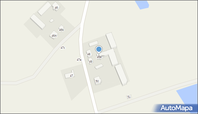 Czerchów, Czerchów, 49a, mapa Czerchów