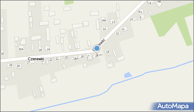 Czerewki, Czerewki, 16, mapa Czerewki