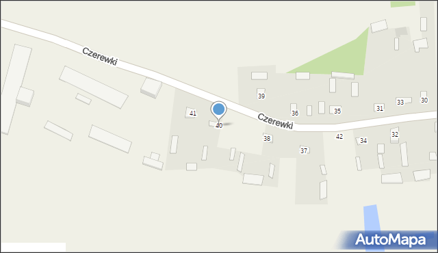 Czerewki, Czerewki, 40, mapa Czerewki