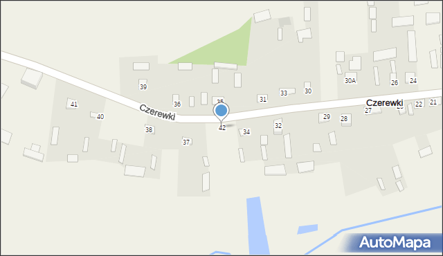Czerewki, Czerewki, 42, mapa Czerewki
