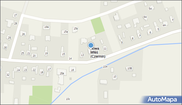 Czermin, Czermin, 12, mapa Czermin