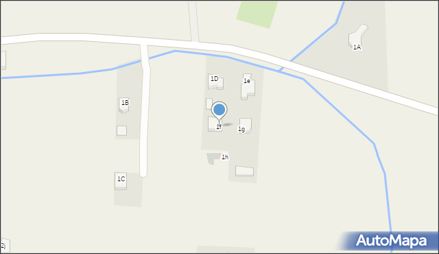 Czermin, Czermin, 1f, mapa Czermin